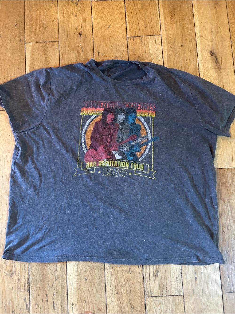 Lee x Joan Jett 3XL Graphic T-Shirt -Bad Reputation Tour